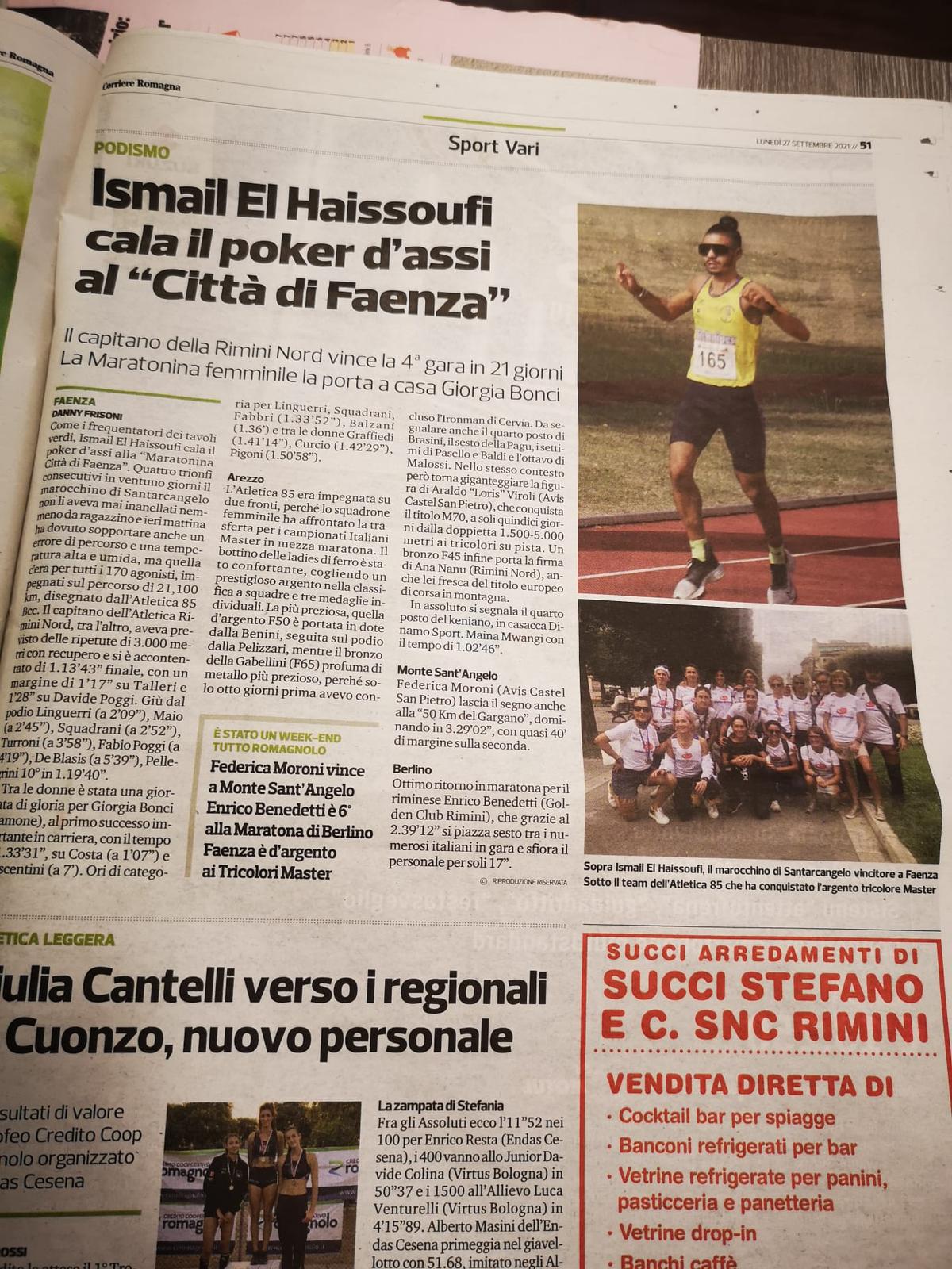 articolo isma faenza