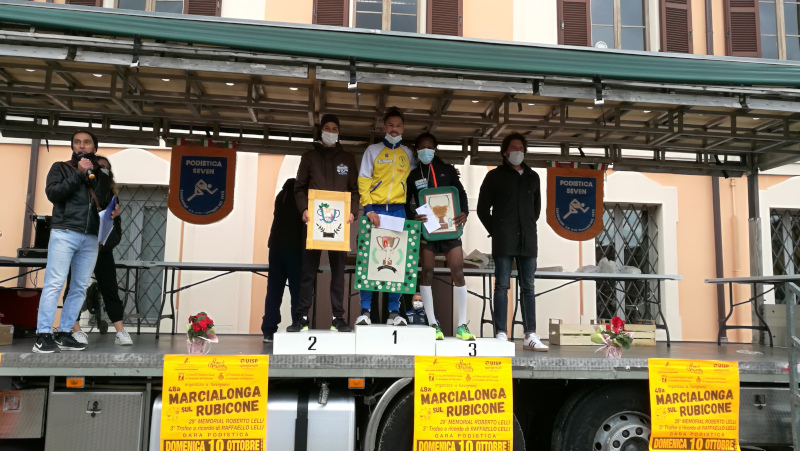 podio isma marcialonga 2021